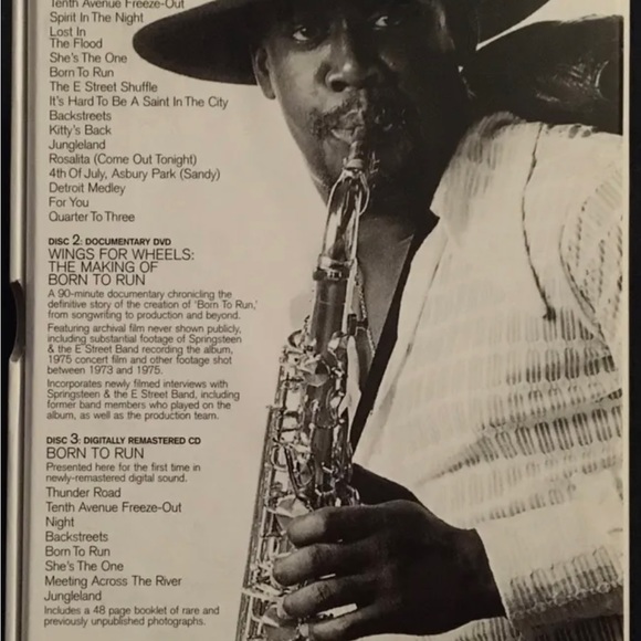 Born to Run [30th Anniversary Edition] [Remaster] Bruce Springsteen (CD) / (DVD) - Picture 8 of 8